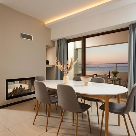 Overview Chania With Sea View And Amazing Sunset Bagian luar foto