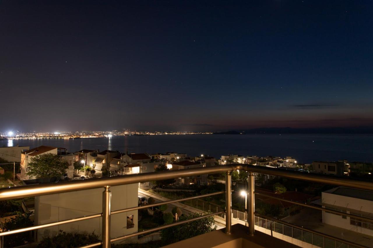 Overview Chania With Sea View And Amazing Sunset Bagian luar foto