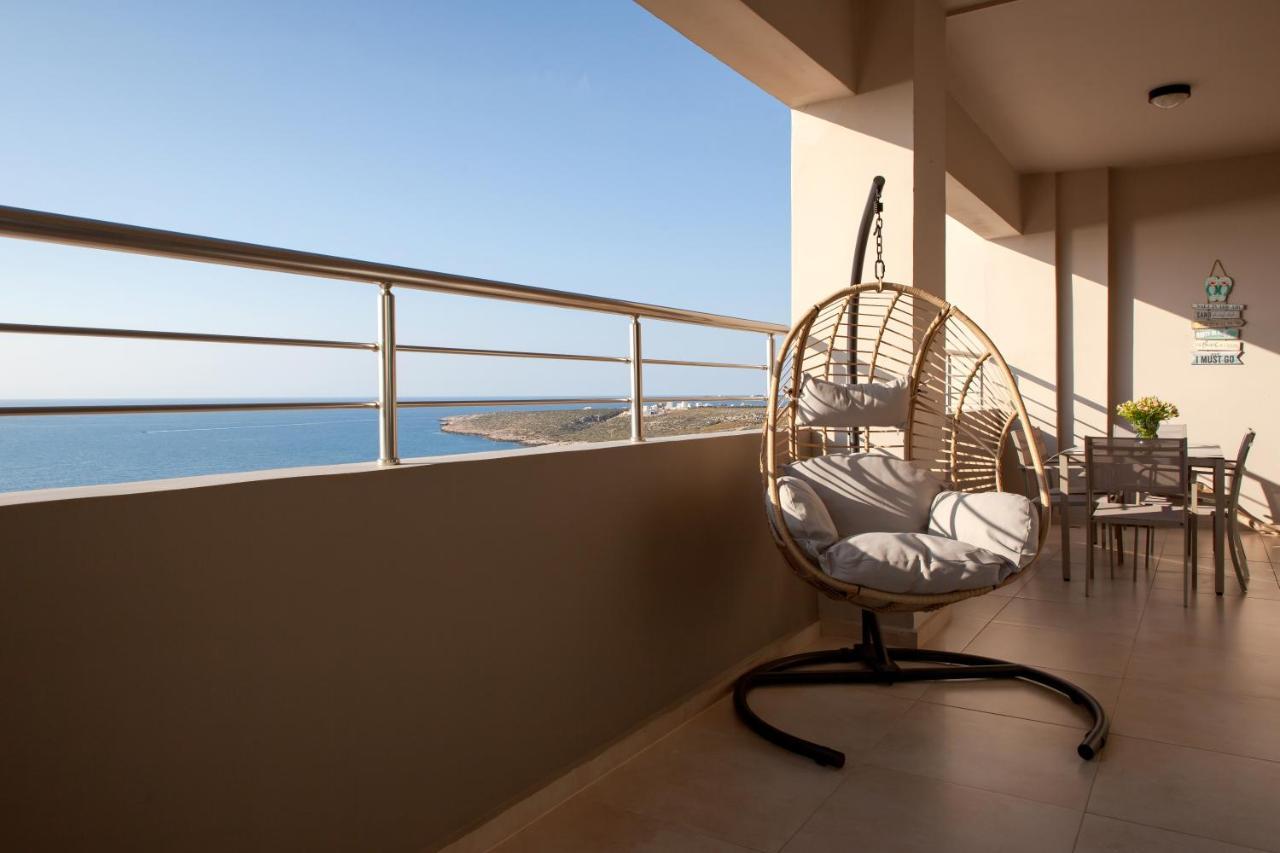 Overview Chania With Sea View And Amazing Sunset Bagian luar foto
